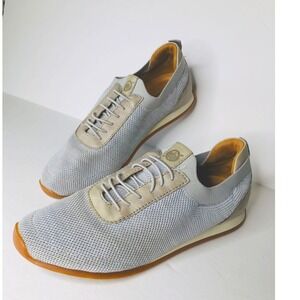 Born Handcrafted Footwear Gray Fabric Leather Accent Sneakers‎ 11.5M